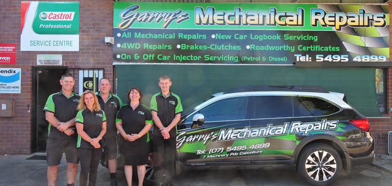 Garry Mechanical Repairs team members, mechanical repair services & log book servicing